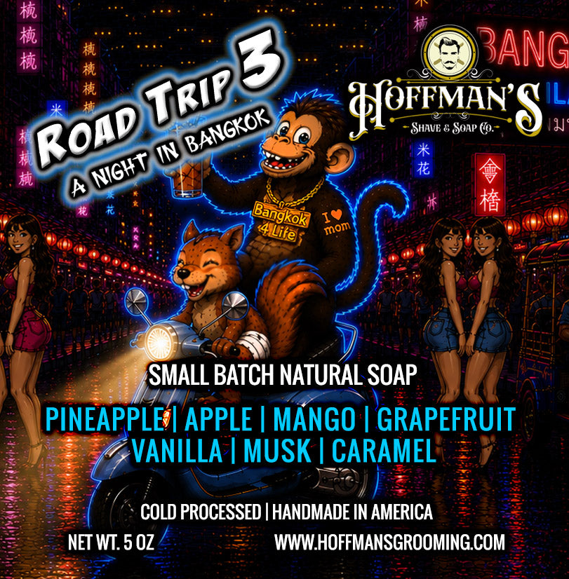 Road Trip 3 (Pineapple, Mango, Grapefruit, Apple, Vanilla) 5oz Bar Soap
