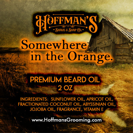Somewhere In The Orange (Mandarin, Plum, Dark Musk) 2oz Beard Oil