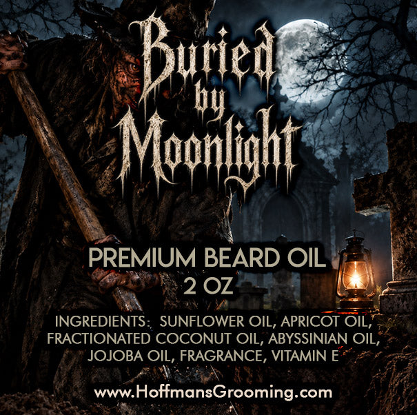 Buried By Moonlight (Fir Needle, Jasmine, Musk, Sandalwood, Oakmoss) 2oz Beard Oil