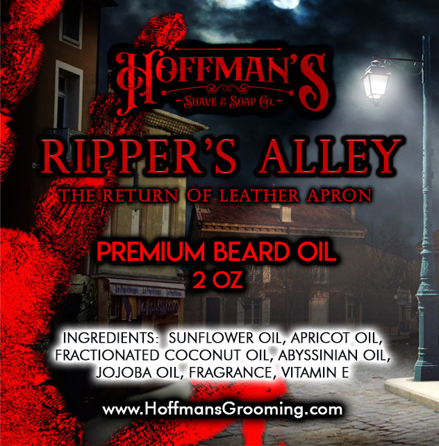 Ripper's Alley (Birch, Musk, Lavender, Cedar) 2oz Beard Oil