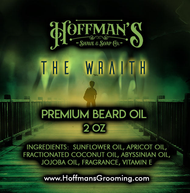 The Wraith (Green, Amber, Musk) 2oz Beard Oil