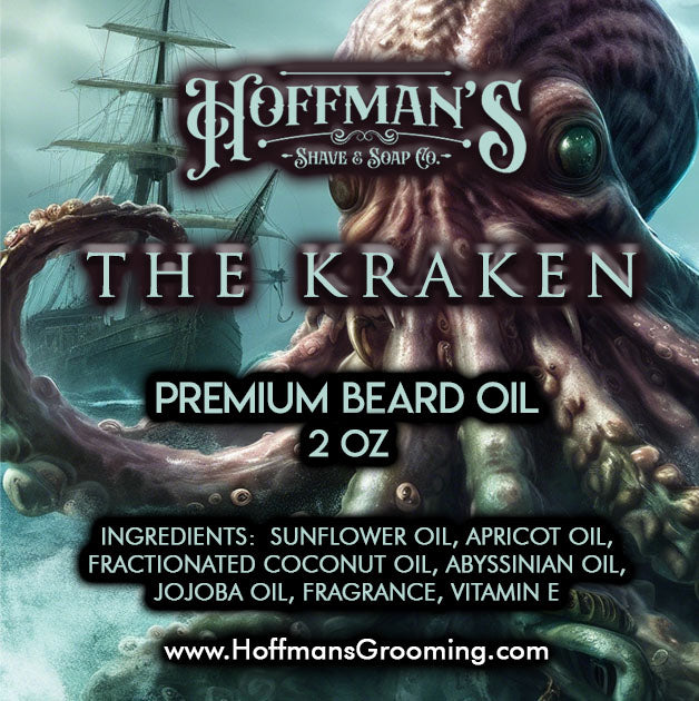 The Kraken (Caribbean Teakwood) 2oz Beard Oil