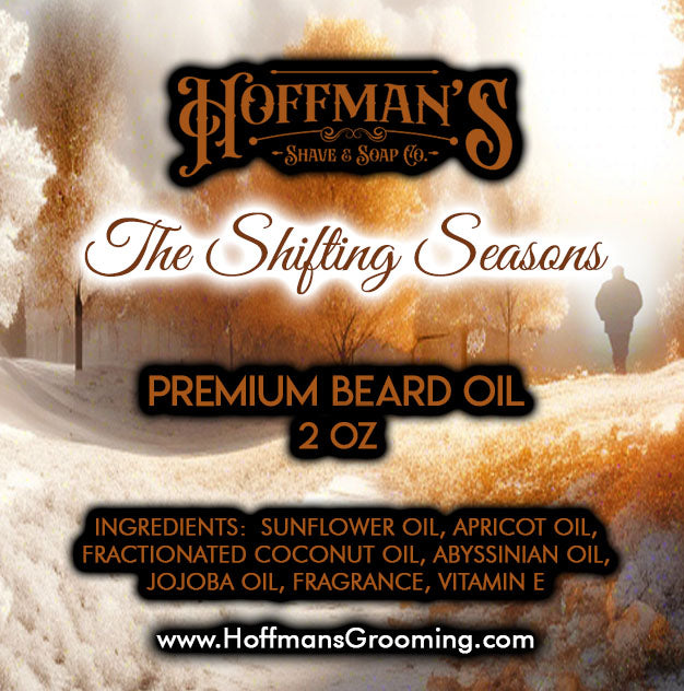 Shifting Seasons (Spiced Pumpkin & Sandalwood) 2oz Beard Oil