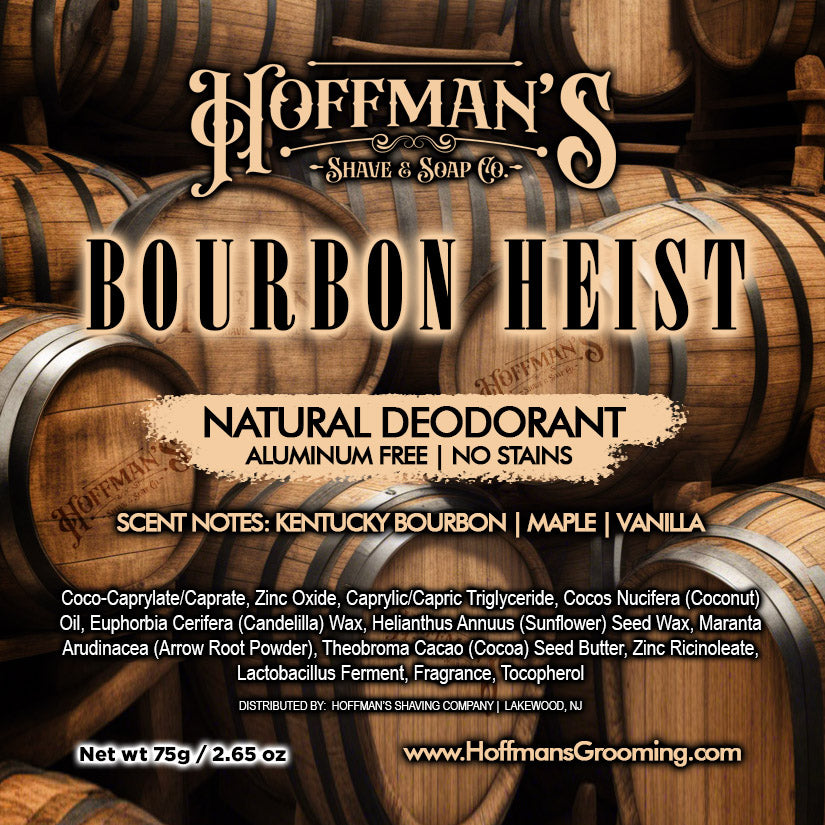 "Bourbon Heist" Deodorant 2.65oz