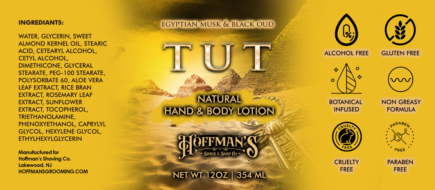 TUT Body & Hand Lotion 12 oz