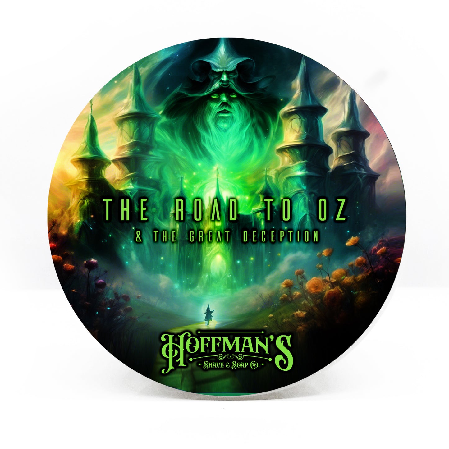 The Road to Oz "Honey Crusted Roasted Pistachio, Almond Cream" Limited Holiday Shave Soap 4oz