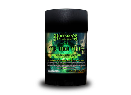The Road to Oz "Honey Crusted Roasted Pistachio, Almond Cream" Deodorant 2.65oz