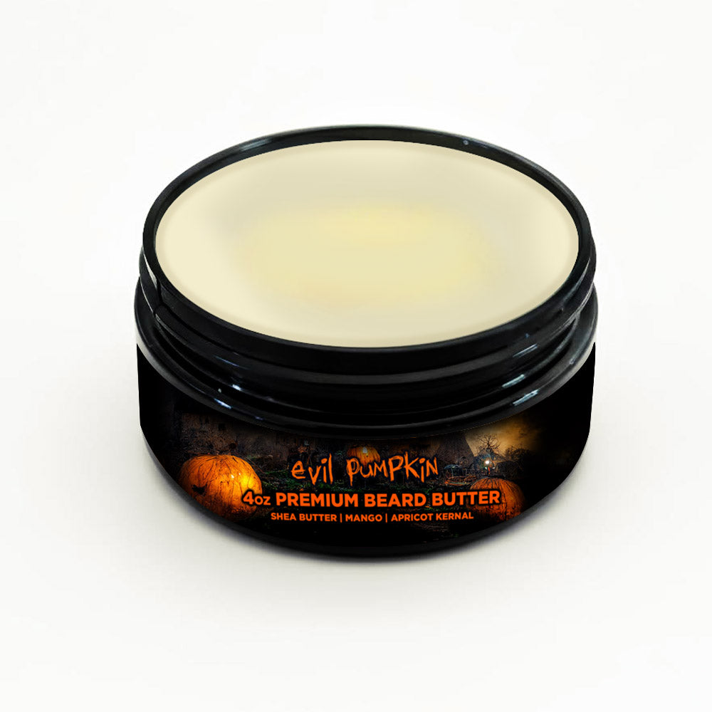 Evil Pumpkin (Pumpkin Crunch, Caramel, Spice, Vanilla) 4oz Premium Beard Butter