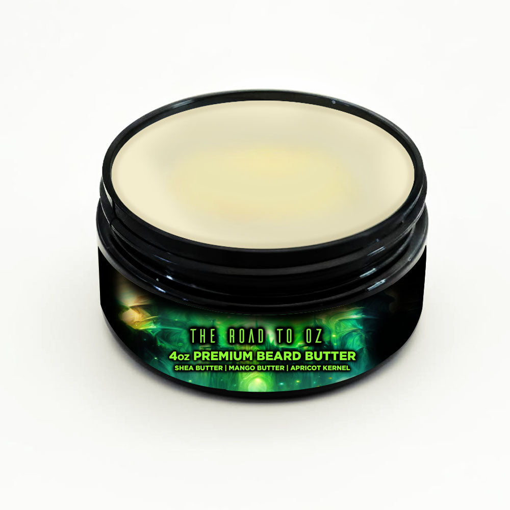 The Road to Oz "Honey Crusted Roasted Pistachio, Almond Cream" 4oz Premium Beard Butter