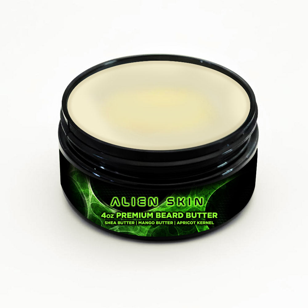 Alien Skin (Lemon, Sage, Cedar, Warm Amber) 4oz Premium Beard Butter