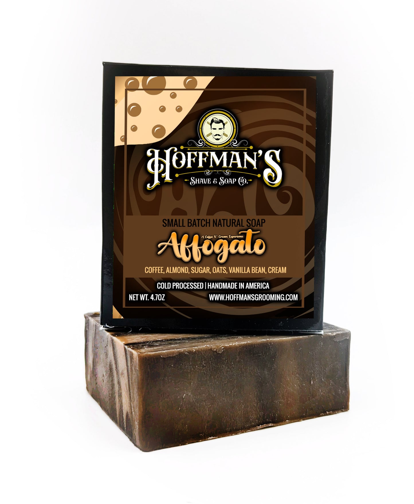 Affogato (Coffee, Almond, Vanilla Bean) Bar Soap