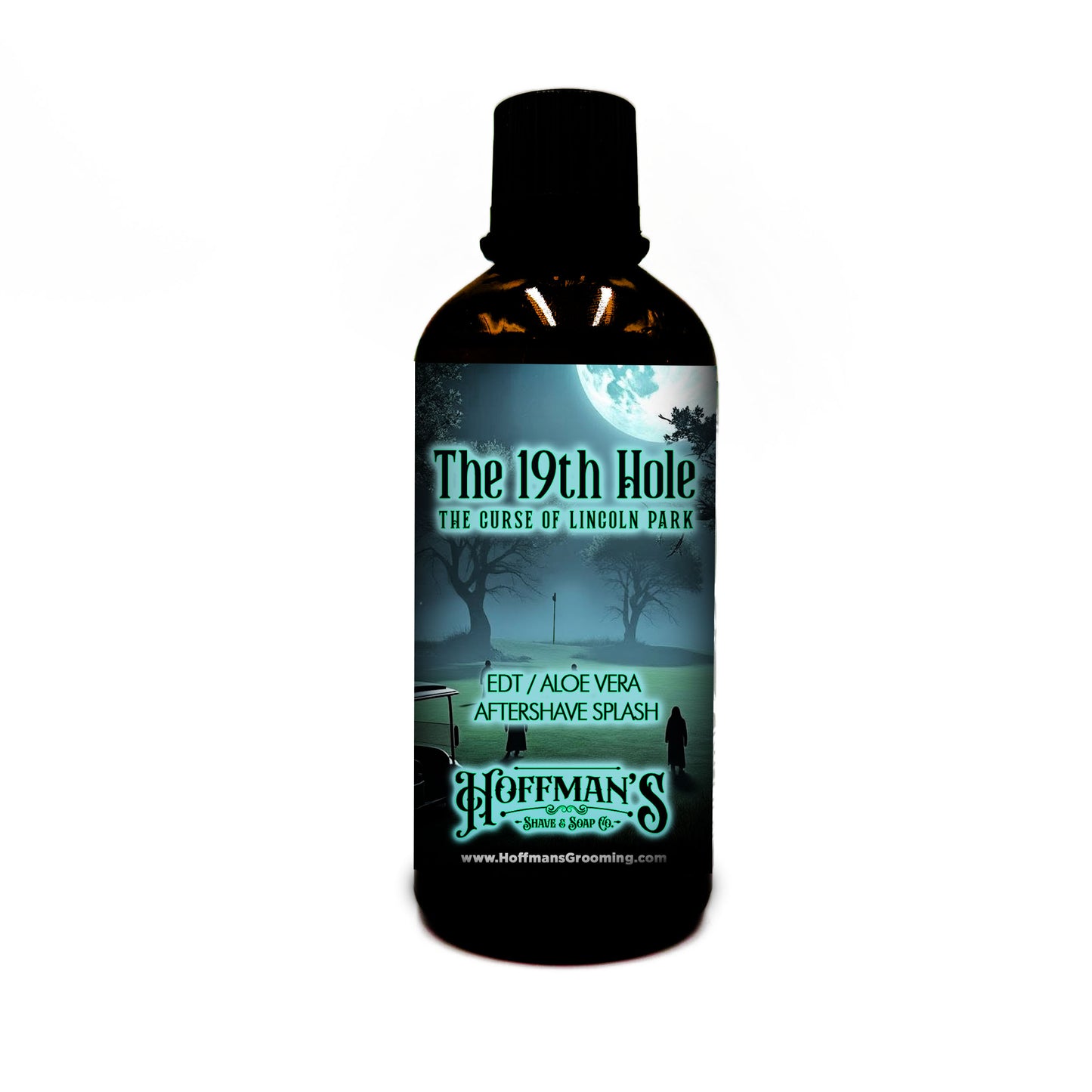 "19th Hole: The Curse of Lincoln Park" (Limited Halloween Edition) Wood spice, Oud, Orange, Jasmin, Patchouli, Cedar, Vanilla EDT/Aloe Vera Aftershave Splash 3.3oz 100ml (Copy)