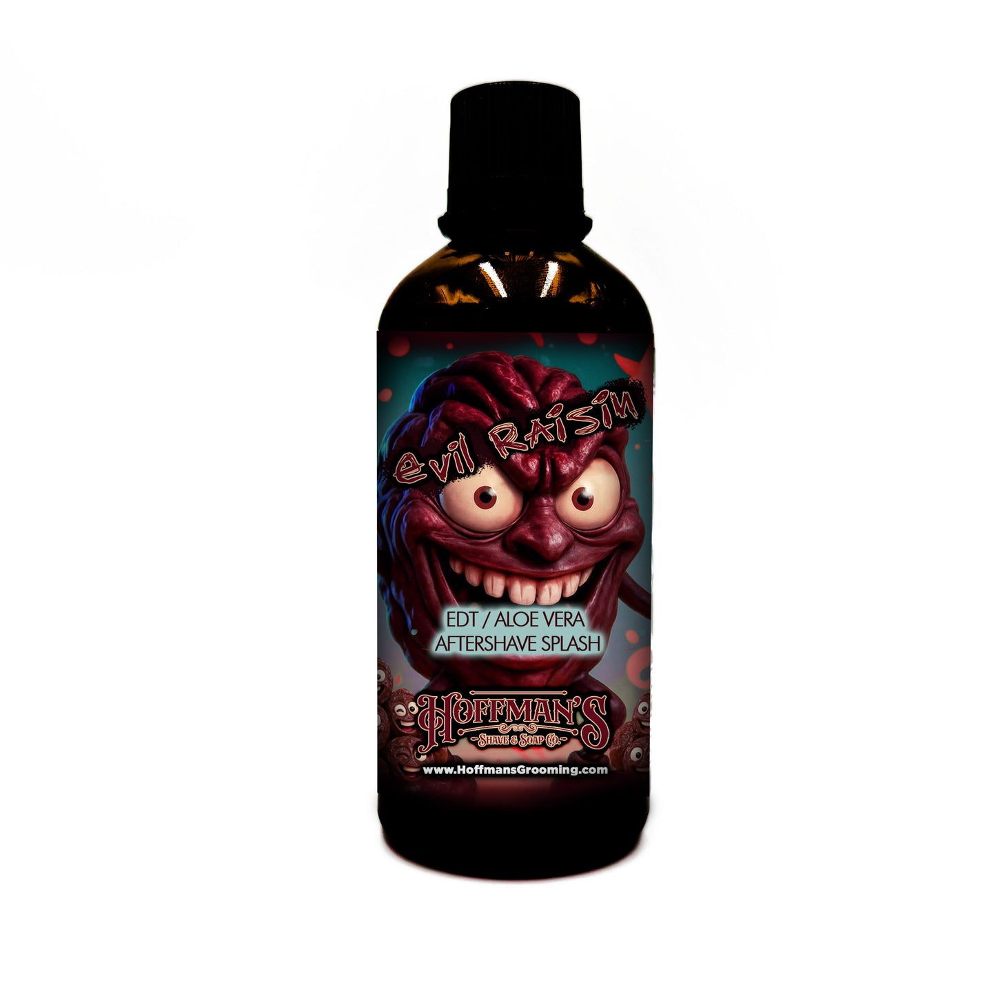 Evil Raisin "Rum, Raisin, Caramel, Maple, Vanilla" Aftershave Splash 3.3oz 100ml