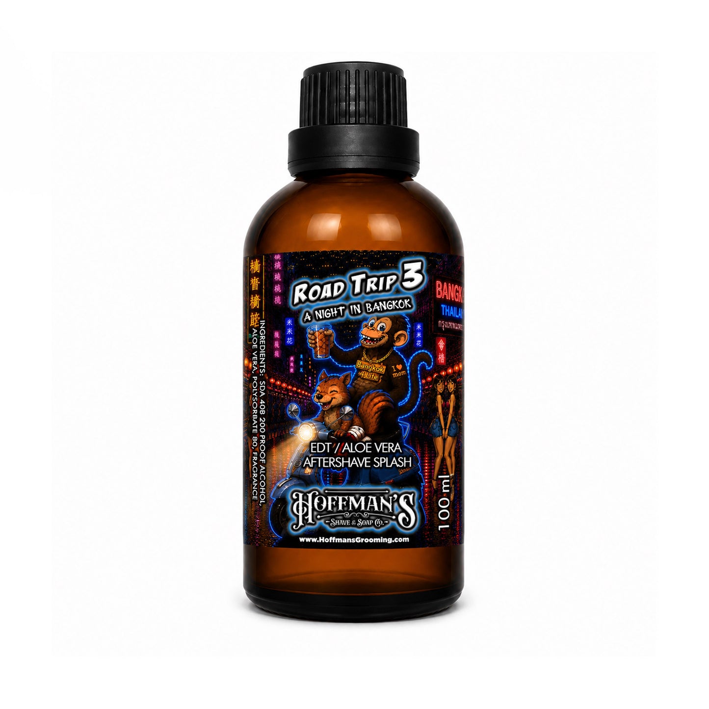 Road Trip 3 (Pineapple, Mango, Grapefruit, Apple, Vanilla) Aftershave Splash 3.3oz 100ml