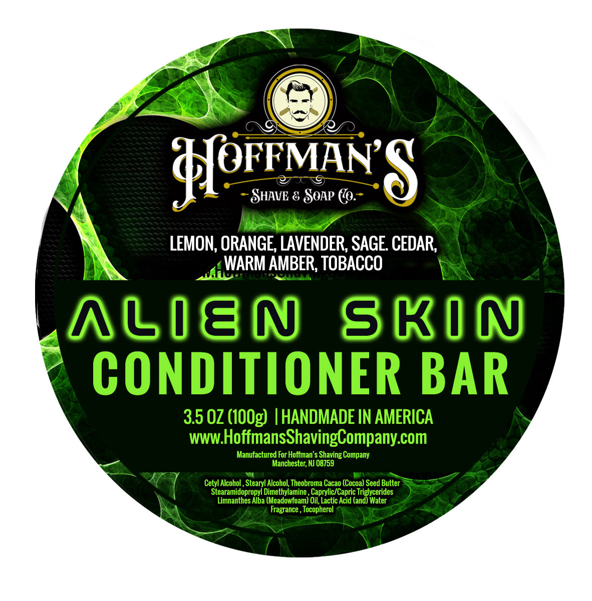 Alien Skin (Lemon, Orange, Sage, Warm Amber) Conditioner Bar 3.5 oz