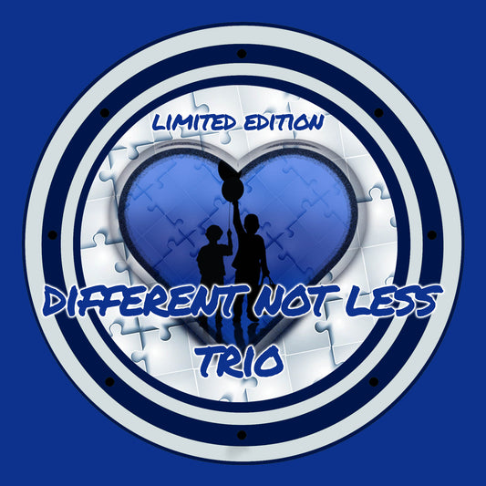"Autism Strong" Different NOT Less Trio 3pc Set
