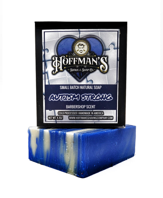 Autism Strong Bar Soap | Body Bar Soap | Hoffman's Grooming