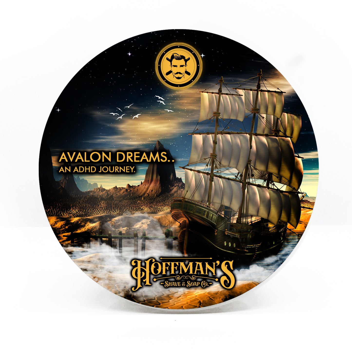 "Avalon Dreams" Shave Soap 4oz