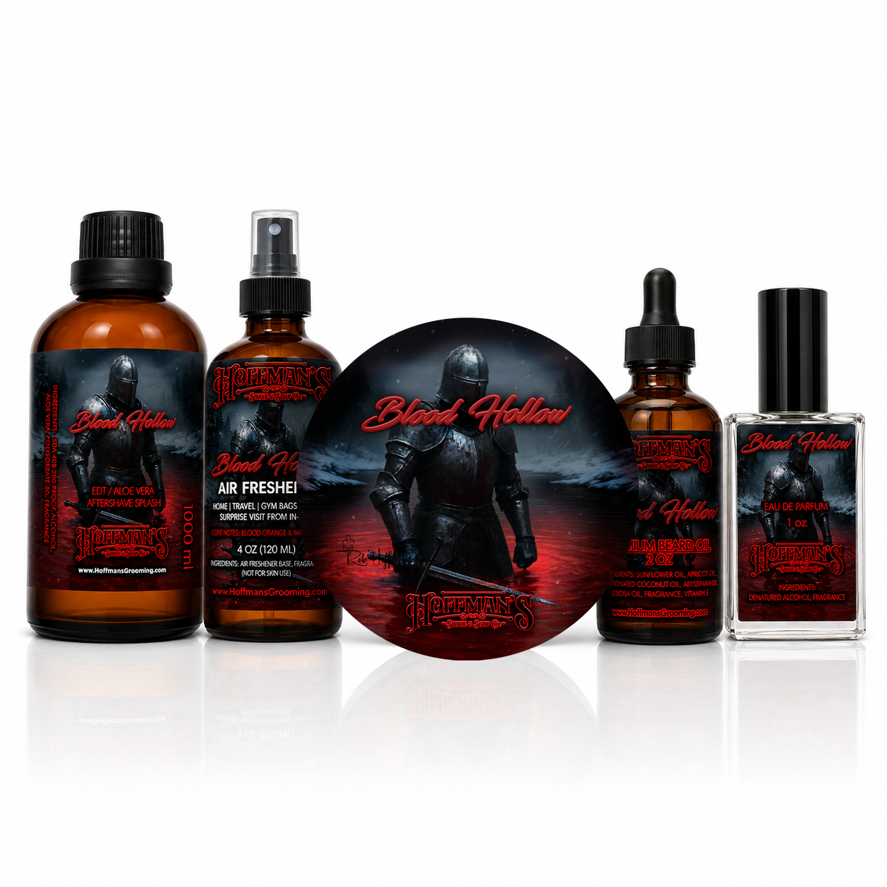 Blood Hollow (Blood Orange & Mint Mojito) 5Pk Grooming Bundle