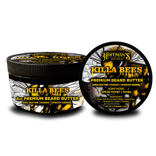 Killa Bees (Spiced Honey & Tonka) 4oz Premium Beard Butter