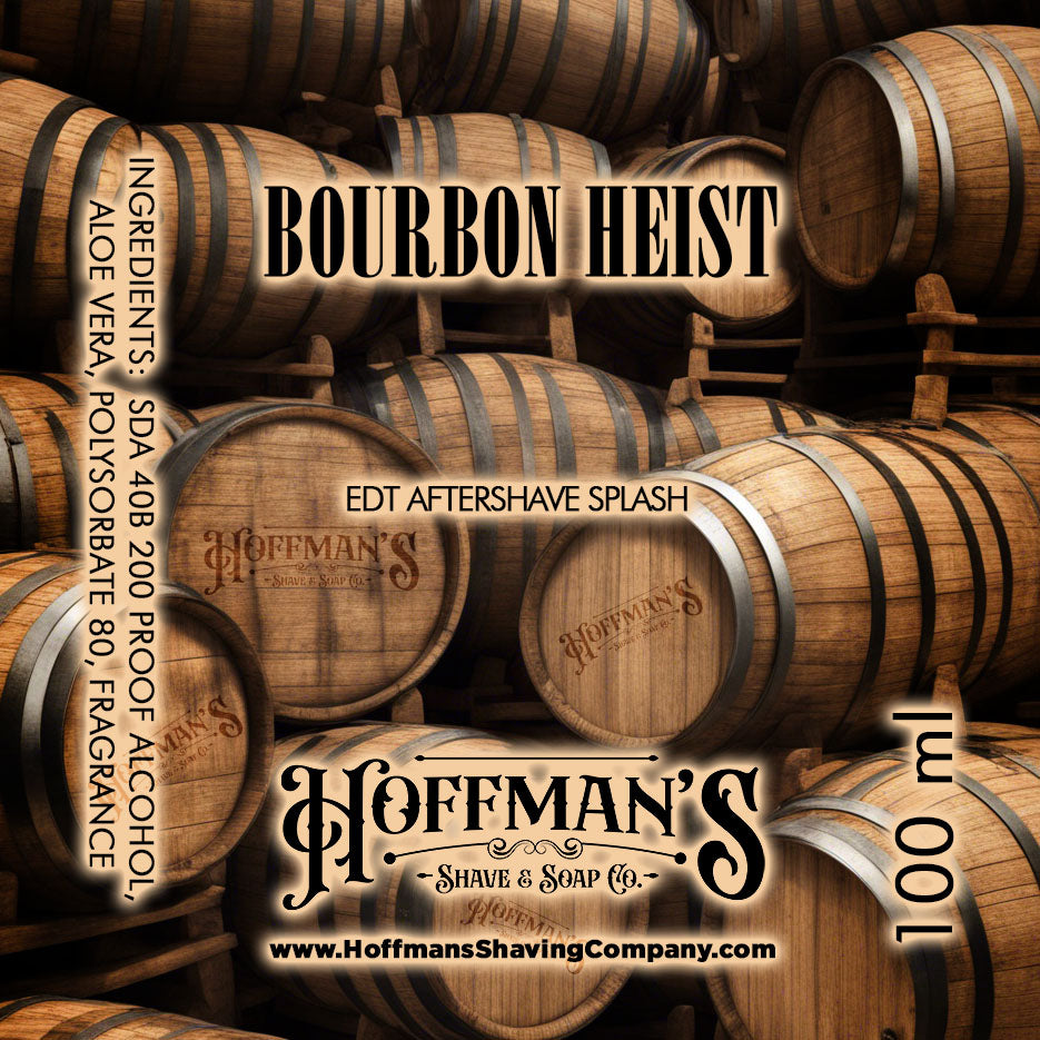 "Bourbon Heist" EDT Aftershave Splash 100ml