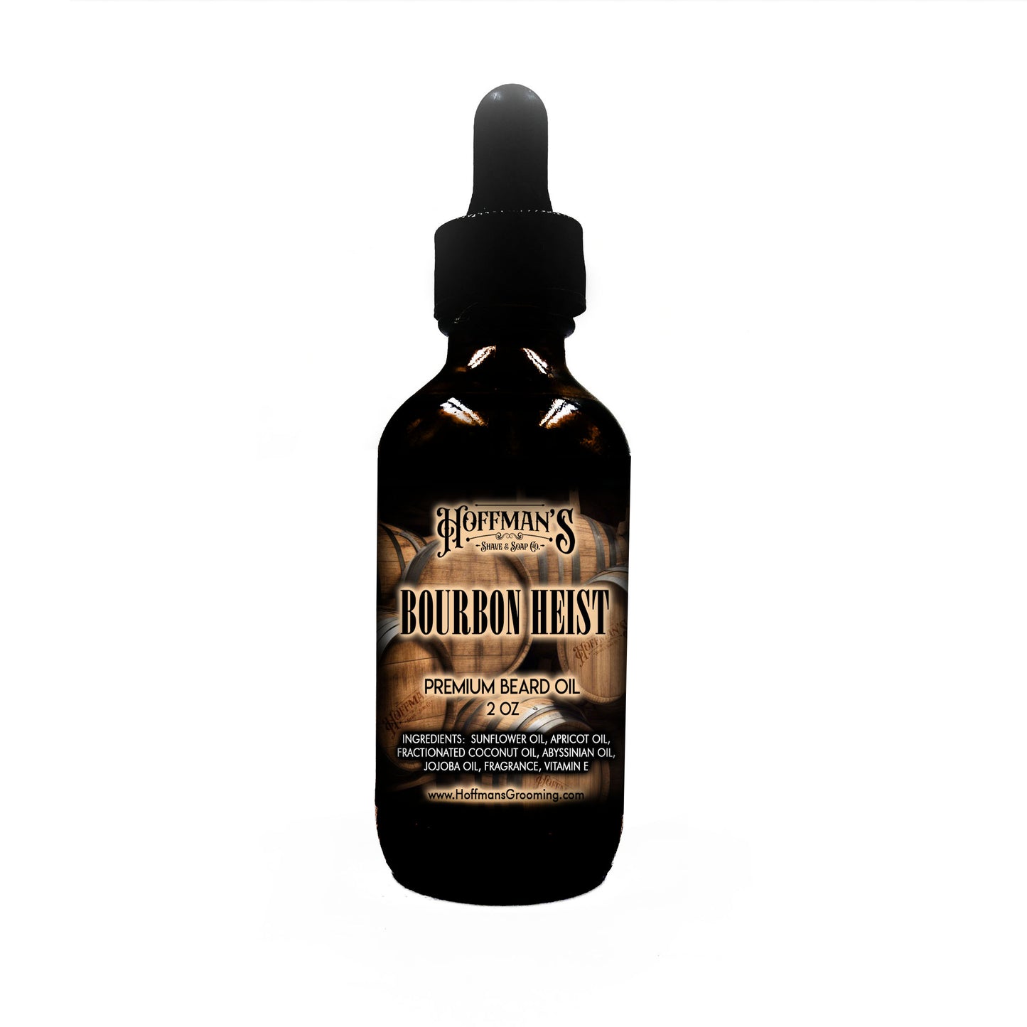 Bourbon Heist (Kentucky Bourbon, Maple, Vanilla) Limited Tribute Edition 2oz Beard Oil