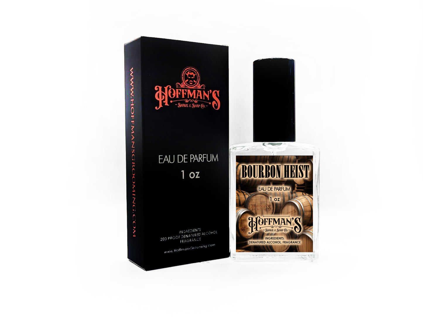 Bourbon Heist (Kentucky Bourbon, Maple, Vanilla) Shaving Trio 3pc Set