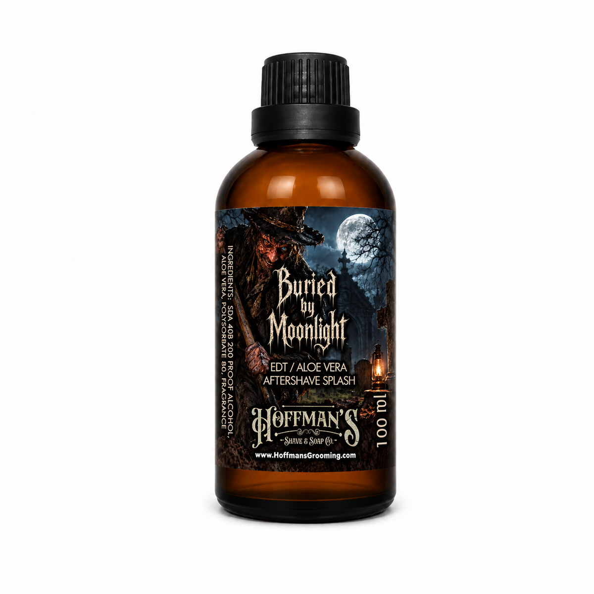 Buried By Moonlight (Fir Needle, Jasmine, Musk, Sandalwood, Oakmoss) Aftershave Splash 3.3oz 100ml