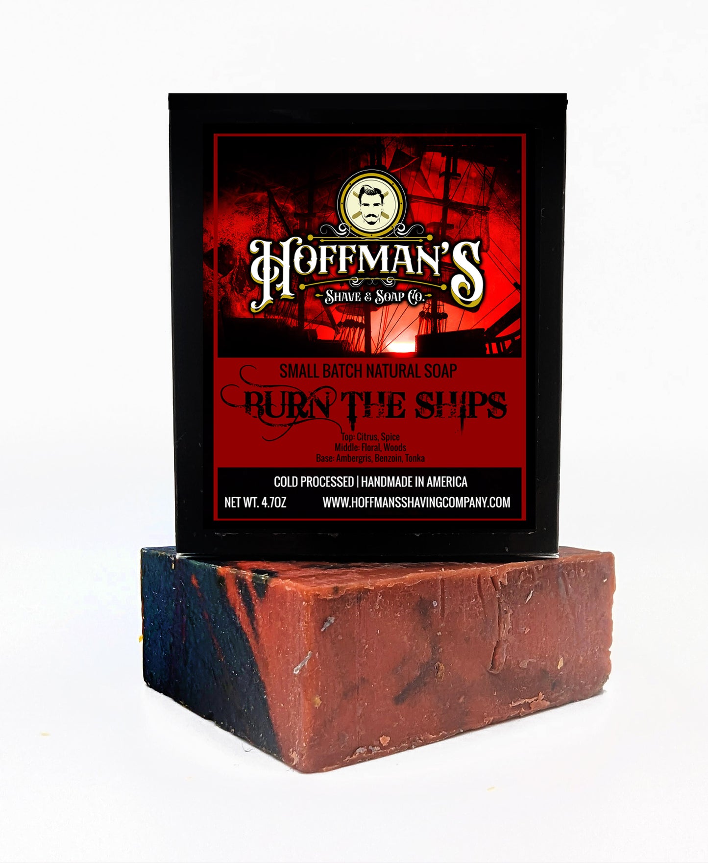 “Burn The Ships” Full Body Bar Soap 4.7oz