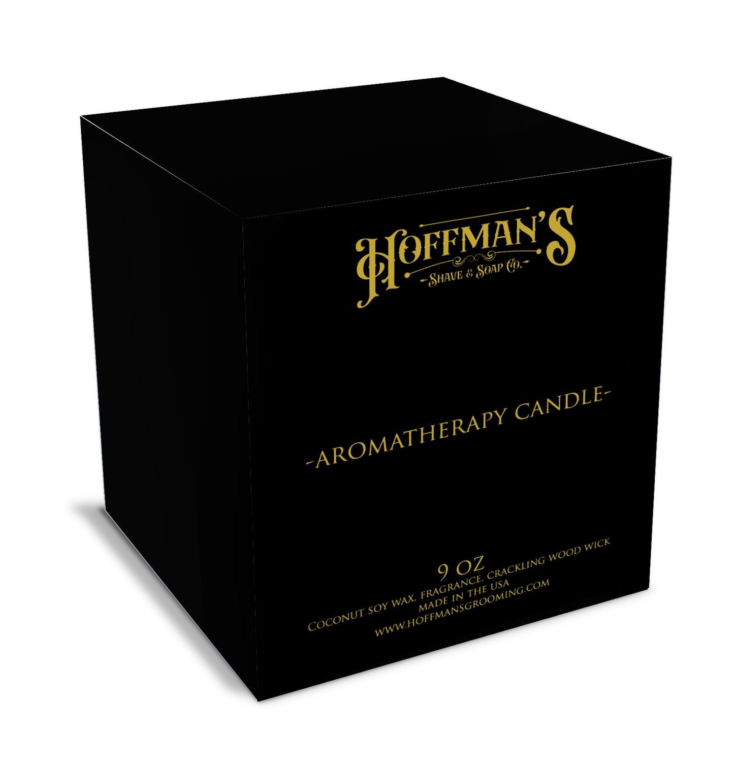 Hoffman's Grooming Bushido 9oz Aromatherapy Candle Box