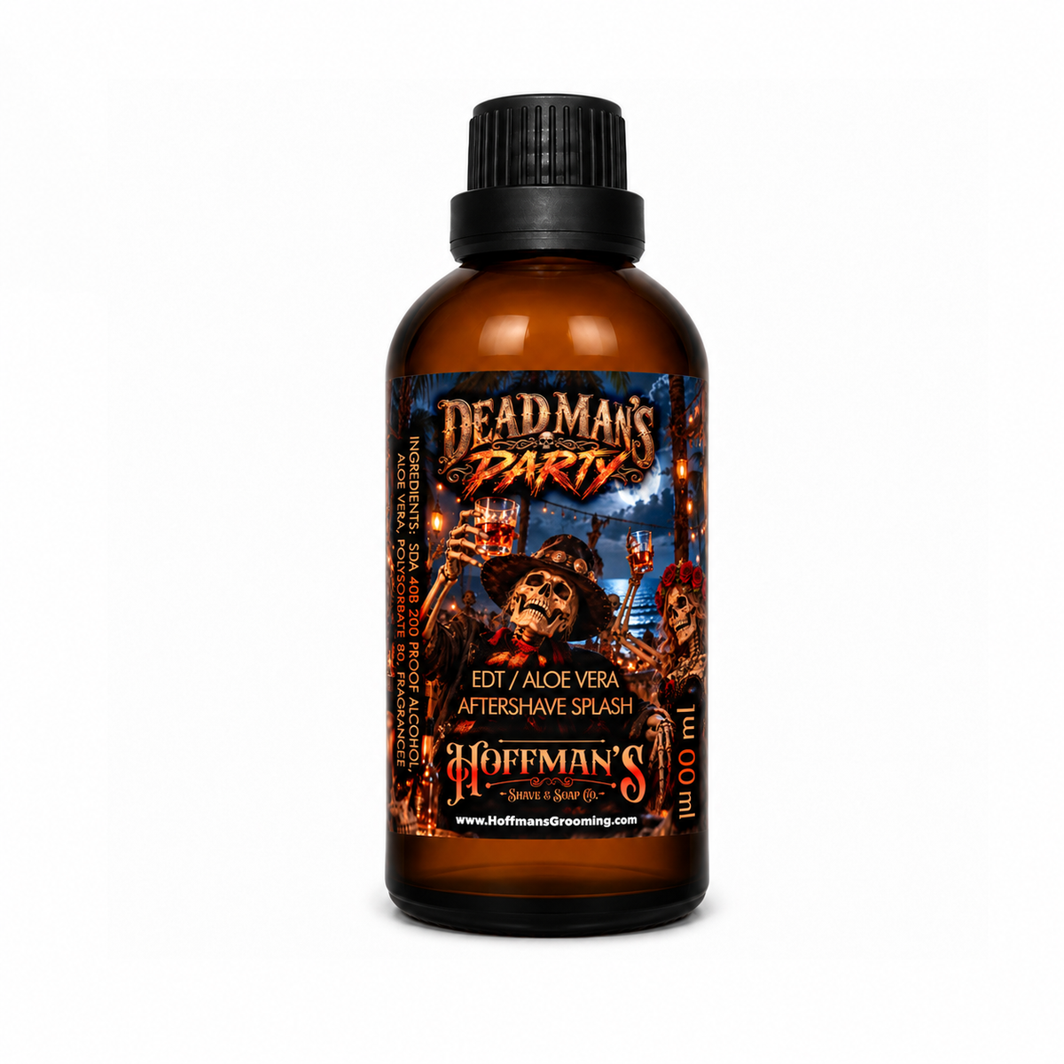 Dead Man's Party (Whiskey, Amber, Violet, Jasmine)Shaving & Grooming Trio 3pc Set