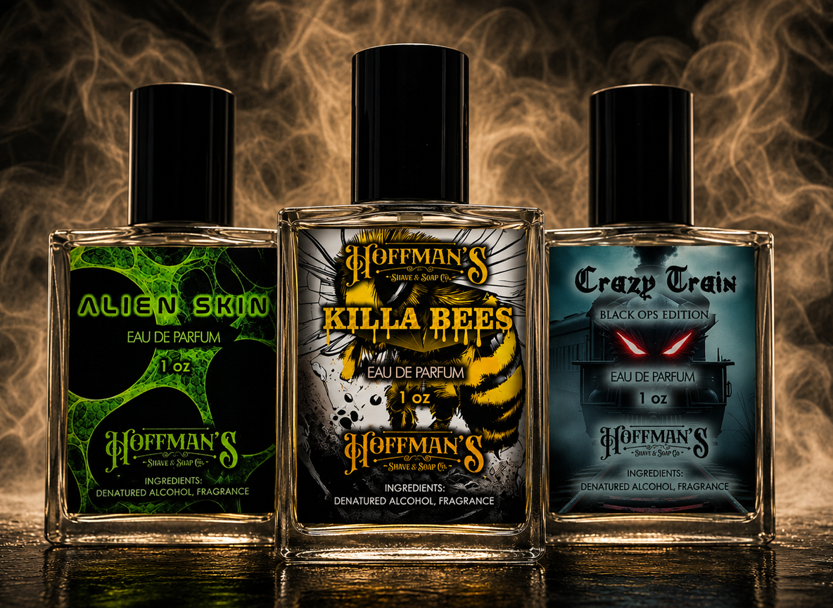 3pk Variety EDP Cologne Bundle # 2 (Alien Skin, Killa Bees, Crazy Train)