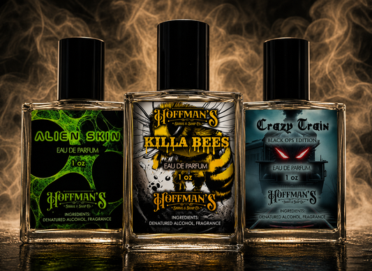 3pk Variety EDP Cologne Bundle # 2 (Alien Skin, Killa Bees, Crazy Train)