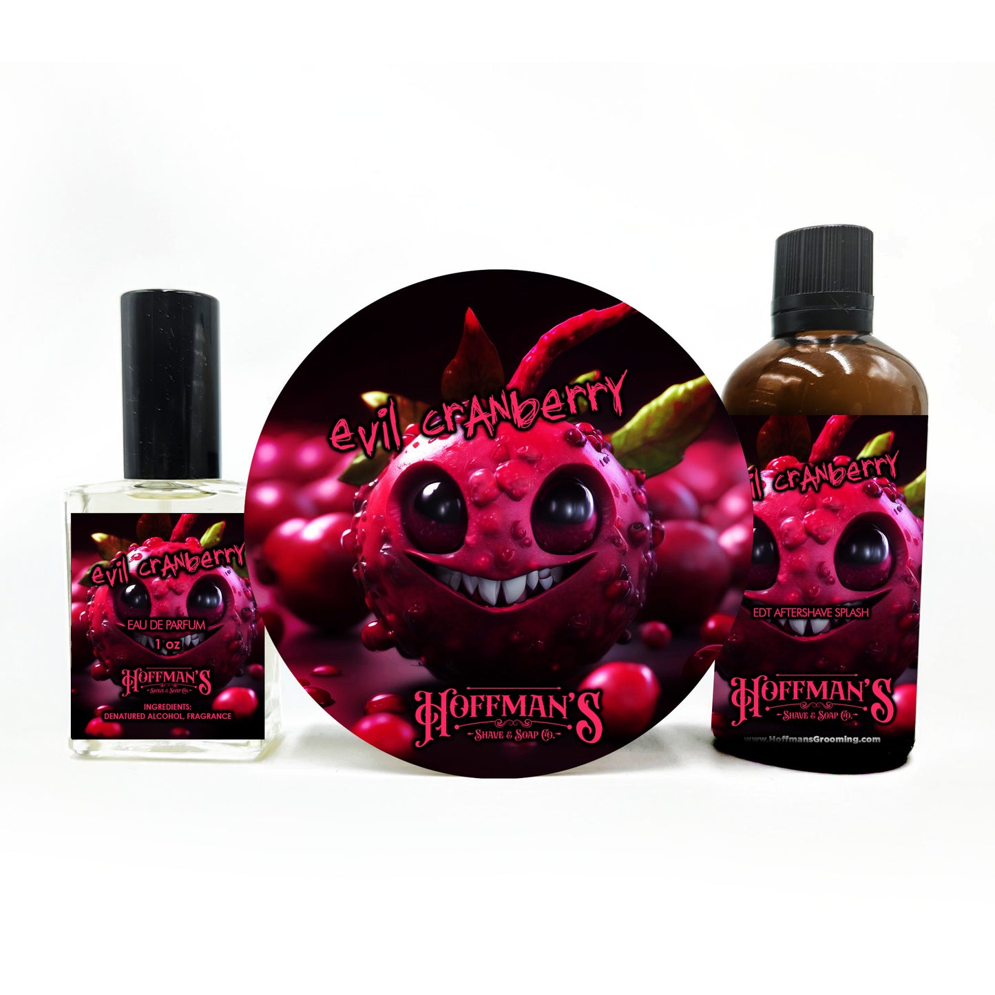 "Evil Cranberry" Limited Edition Trio 3pc Set