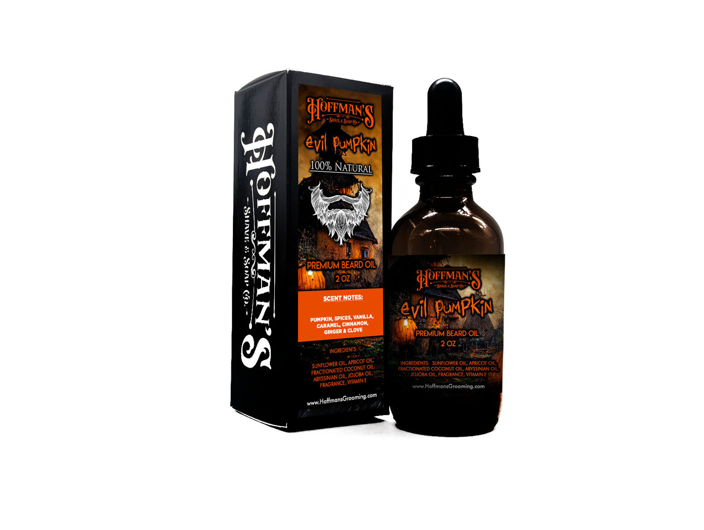 Evil Pumpkin (Pumpkin Crunch Spice) 2oz Beard Oil