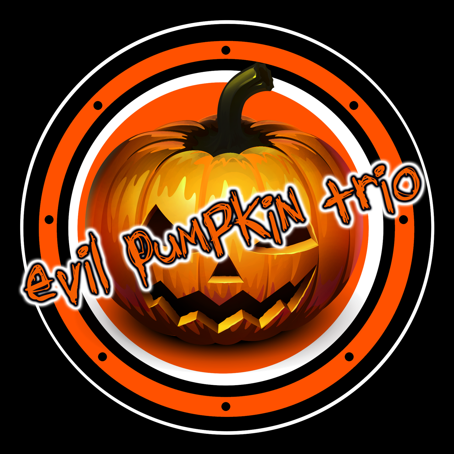 "Evil Pumpkin" Trio 3pc Set