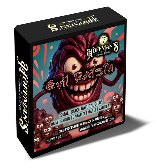 Evil Raisin "Rum, Raisin, Caramel, Maple, Vanilla" 5oz Bar Soap