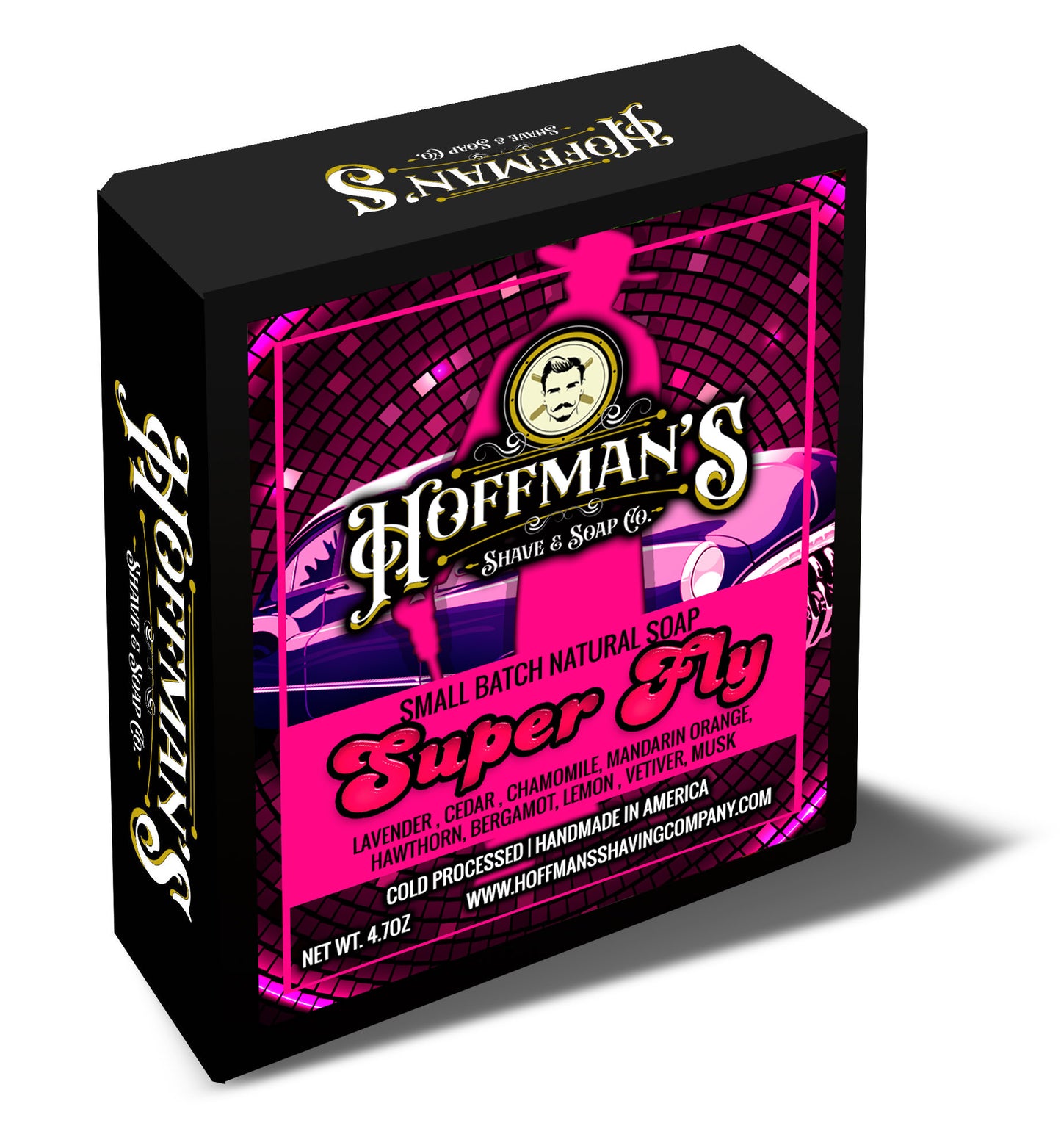 Lavender Soap Bar | Super Fly Body Soap | Hoffman's Grooming