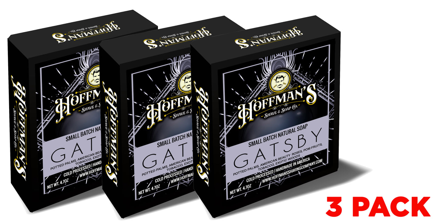 Gatsby 3pk Full Body Bar Soap 4.7oz