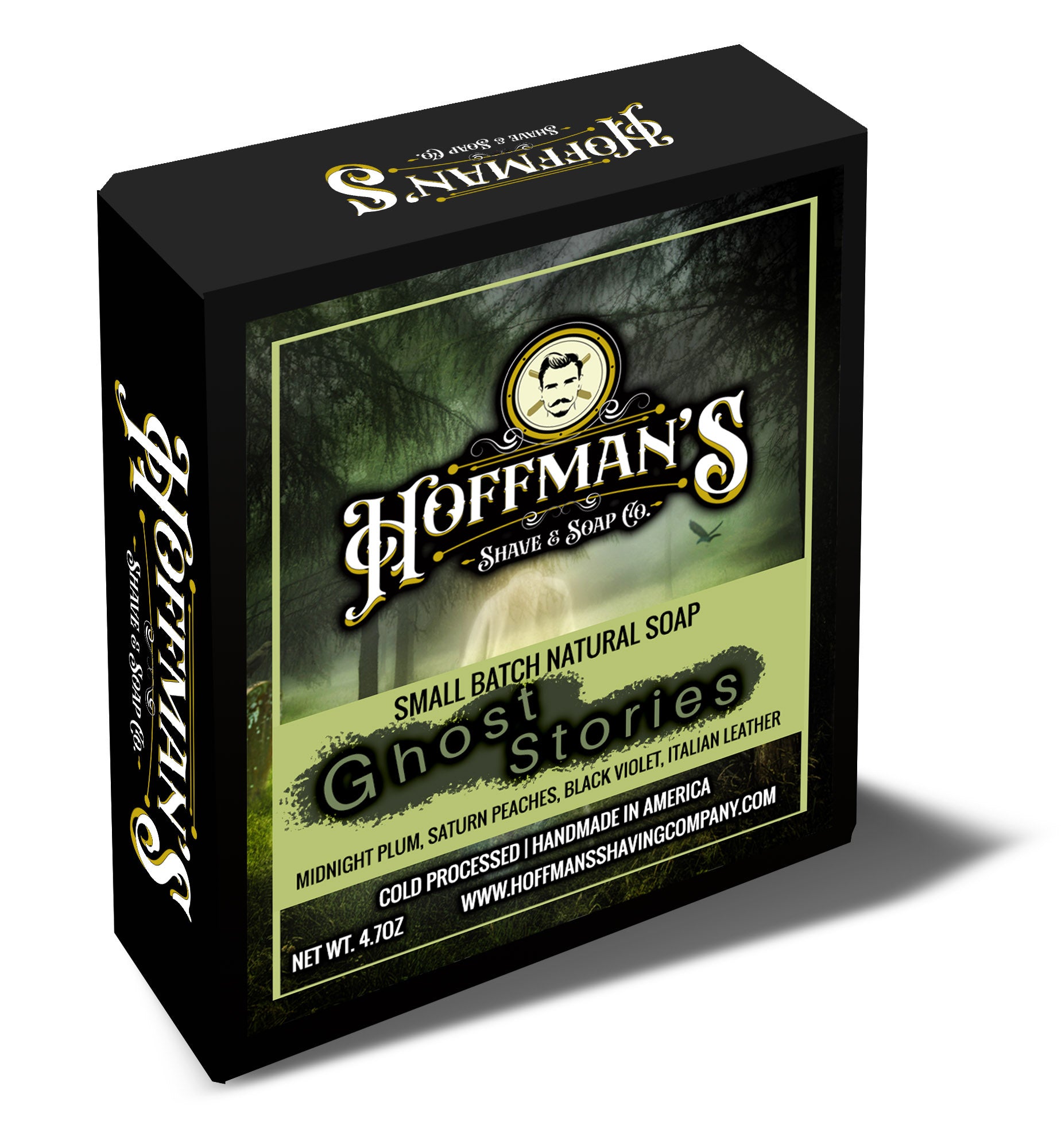 Plum Scented Soap Bar | Ghost Stories Body Soap | Hoffman's Grooming