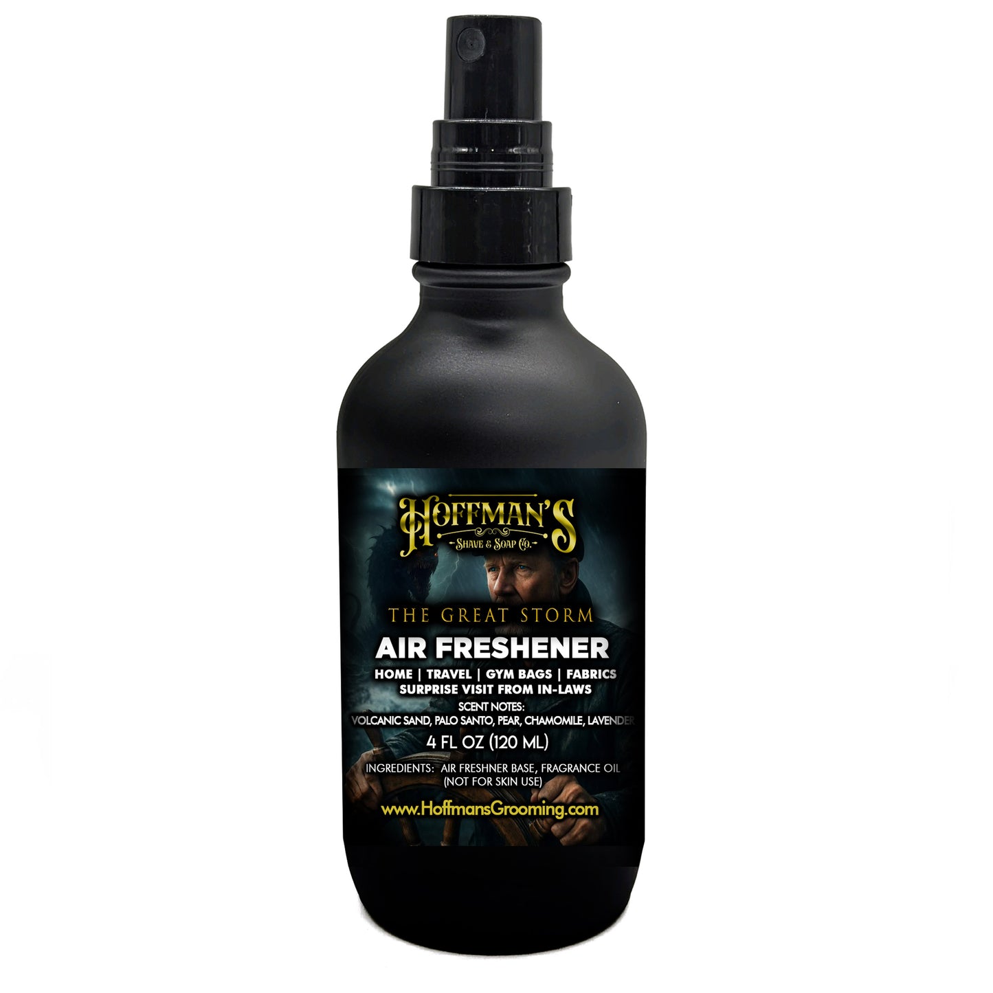 The Great Storm "Volcanic Sand, Palo Santo, Pear, Chamomile" Shaving Trio 3pc Set Plus BONUS