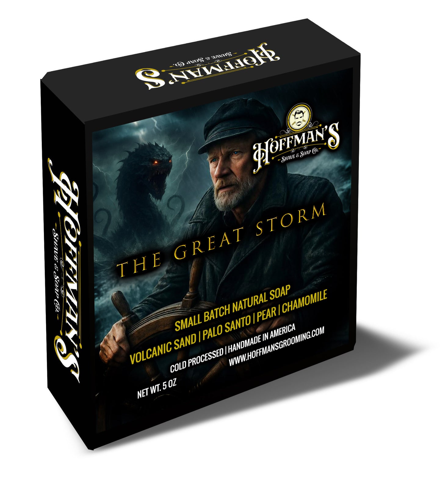 The Great Storm "Volcanic Sand, Palo Santo, Pear, Chamomile" 5oz Bar Soap