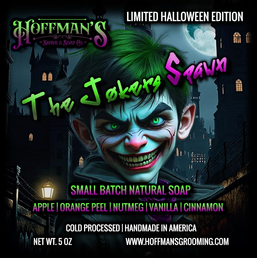 "The Joker's Spawn" (Limited Halloween Edition) Apple, Vanilla, Cinnamon 5oz Bar Soap