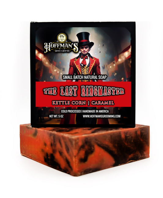 "The Last Ringmaster" (Kettle Corn & Caramel) Bar Soap 5oz