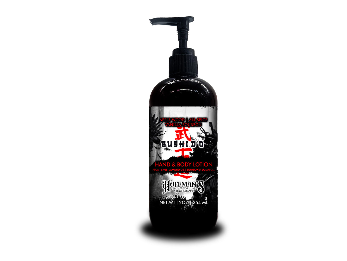 Bushido Body & Hand Lotion 12 oz