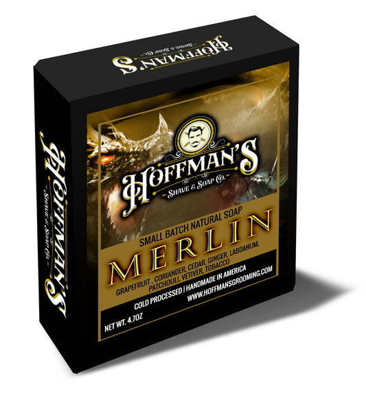 "MERLIN" (Grapefruit, Coriander, Vetiver, Cedar) Bar Soap