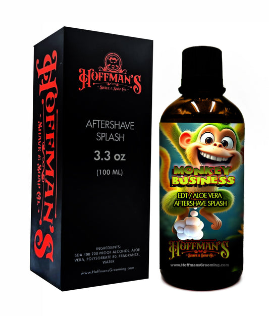 Monkey Business**Limited Edition** EDT/Aloe Vera Aftershave Splash 3.3oz 100ml