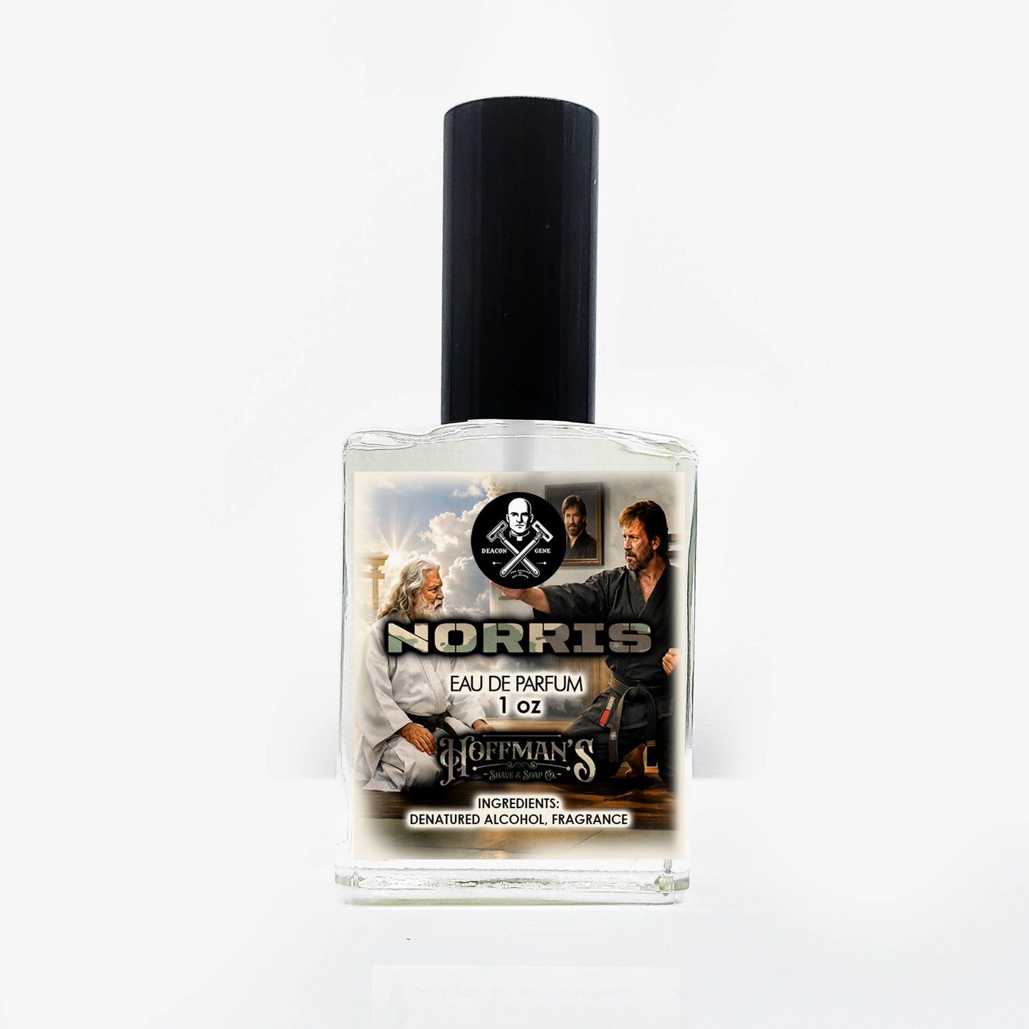 Norris Limited Memorial Edition (Leather, Cedar, Teakwood, Amyris, Dark Musk, Patchouli) Shaving Trio 3pc Set