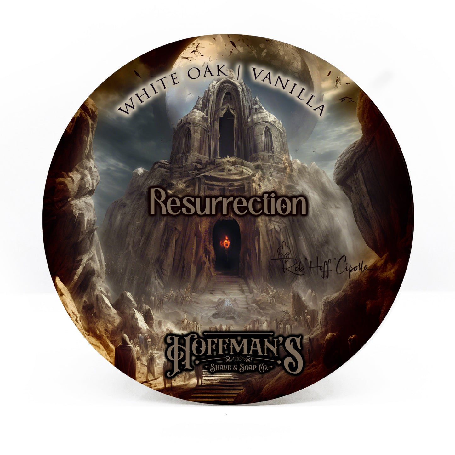 Resurrection 4oz Shave Soap & 2.5oz Traveling Shave Stick 2.5oz Bundle