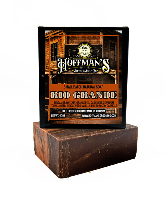 Rio Grande (Whiskey, Amber, Tonka, Geranium) Bar Soap